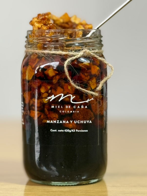 MIEL DE CAÑA 430g- MANZANA-UCHUVA