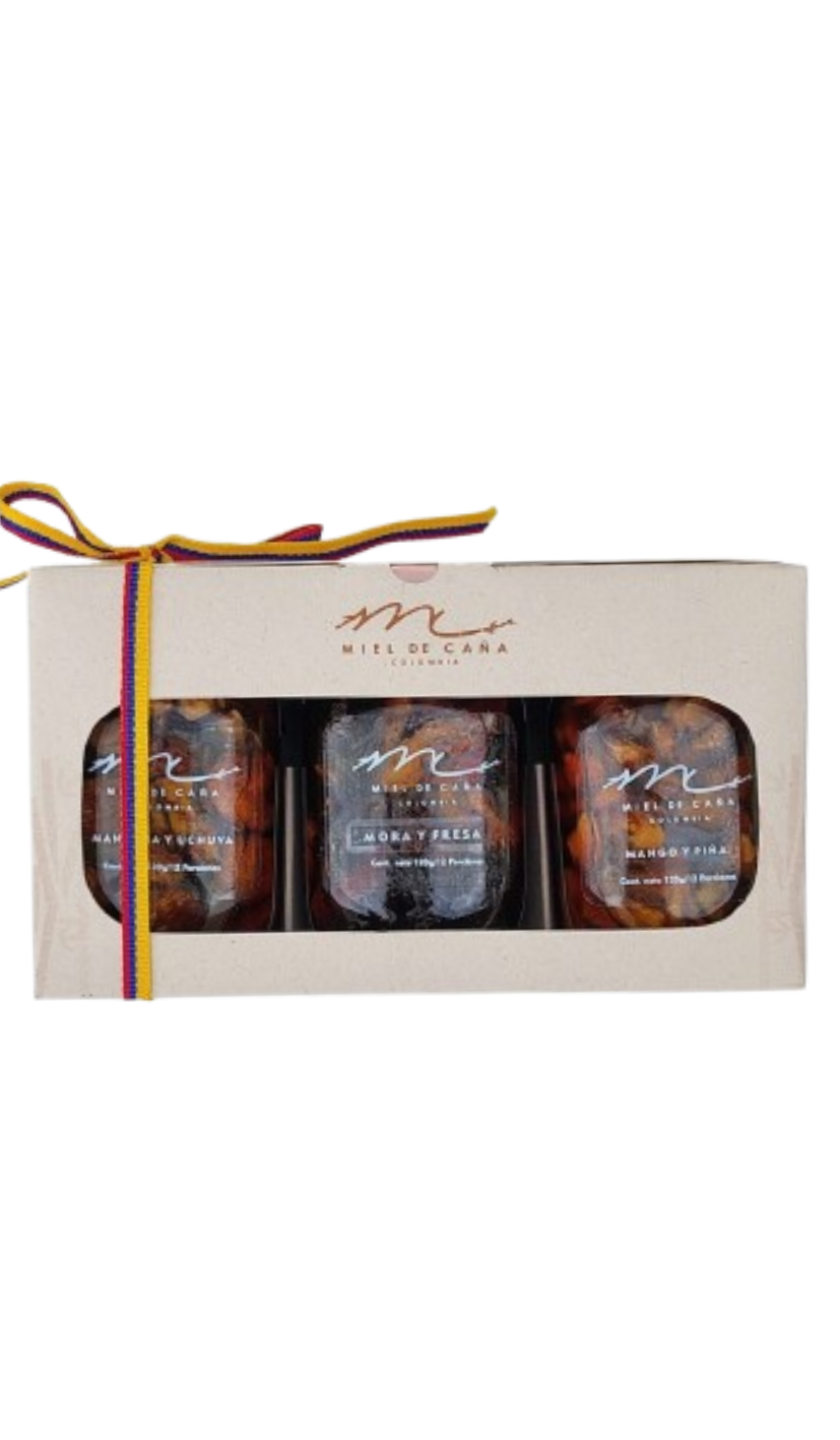 KIT MIEL DE CAÑA * 3 UNIDADES( C/U 120G)