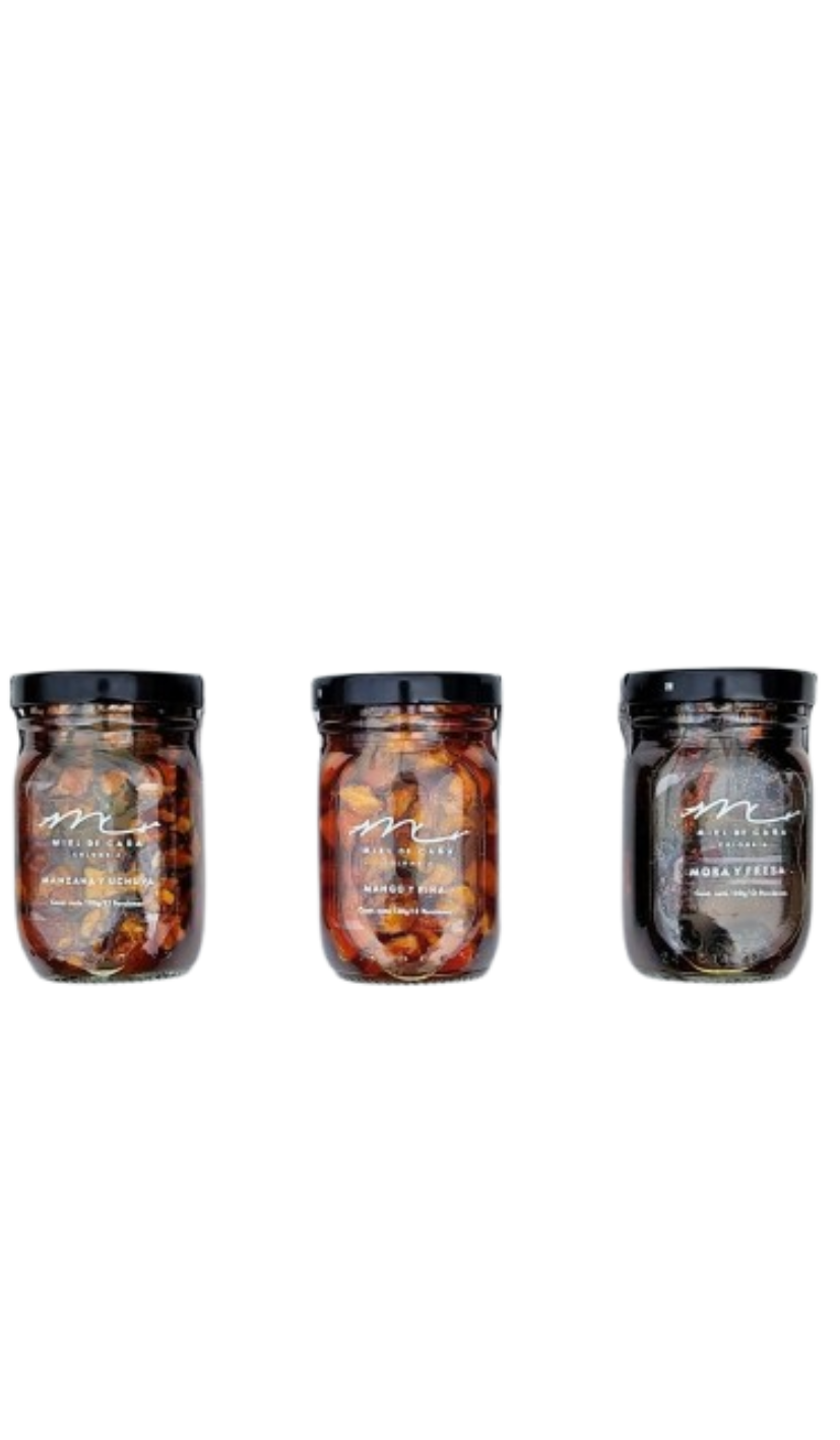 KIT MIEL DE CAÑA * 3 UNIDADES( C/U 120G)