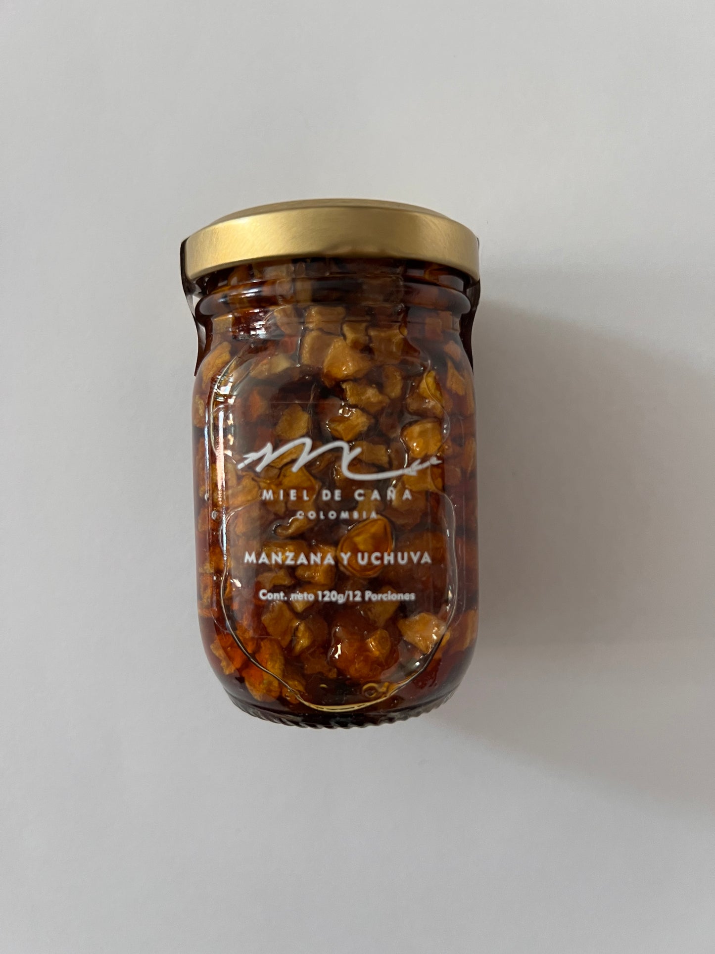 MIEL DE CAÑA MANZANA -UCHUVA 120g