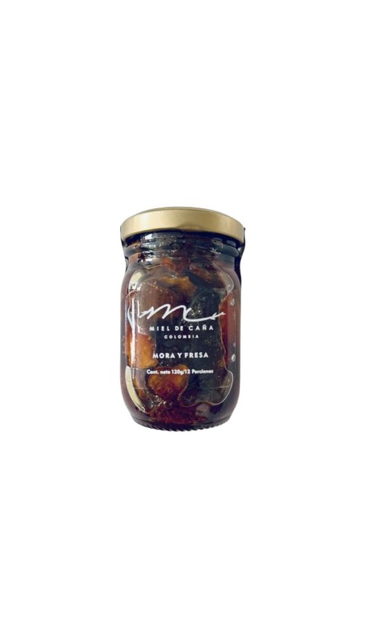 MIEL DE CAÑA MORA-FRESA 120g